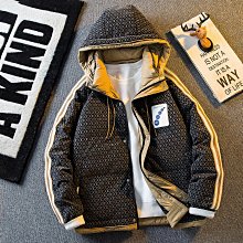 羽絨服男冬季加厚短款2023新款男士時尚免洗防風連帽保暖外套 歷史價格詳細信息