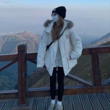 羽絨服 紅袖高級感大牌羽絨服冬季新款女裝正肩雙拉鏈立領連帽長外套 歷史價格詳細信息