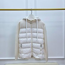 特 Moncler 菱格夾棉連帽 中長款外套 收腰  8/18 歷史價格詳細信息