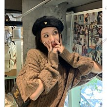 慵懶風寬松套頭帽子女春夏季薄款月子帽潮酷大頭圍針織堆堆帽冷帽#促銷 #現貨 #可開發票 歷史價格詳細信息