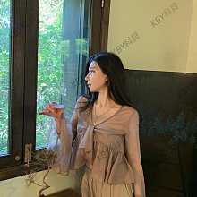 《氛圍美人》高顱頂顯臉小海綿發箍女秋季新款復古長春花藍頭箍~熱銷 歷史價格詳細信息