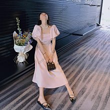 小眾設計感高端連衣裙女夏季白色v領設計氣質時尚顯瘦中長裙子 歷史價格詳細信息