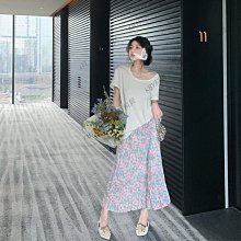 碎花半身裙女夏季薄款冰絲裙子魚尾裙高腰高級感氣質媽媽2024新款-KBY科貝 歷史價格詳細信息