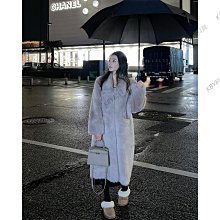 外套女冬皮衣中長秋冬新韓版緊身皮毛一件式刷毛加厚皮衣 歷史價格詳細信息