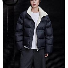 【鈷藍家】街頭型錄羽絨外套秋冬新款一衣兩穿 正反兩面雙面穿 飽滿蓬鬆保暖黑白色90白鴨絨外套 價格比較,價格查詢,歷史價格詳細信息