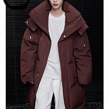 【鈷藍家】街頭型錄羽絨外套秋冬新款一衣兩穿 正反兩面雙面穿 飽滿蓬鬆保暖黑白色90白鴨絨外套 歷史價格詳細信息