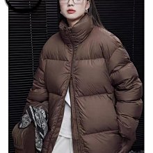 【鈷藍家】街頭型錄羽絨外套秋冬新款一衣兩穿 正反兩面雙面穿 飽滿蓬鬆保暖黑白色90白鴨絨外套 歷史價格詳細信息