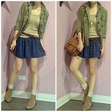 Miolla 美國品牌Abercrombie&Fitch 藍色點點/黑色可調節式細肩帶長洋裝 歷史價格詳細信息