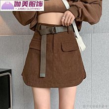 美式復古工裝裙女裝高腰顯瘦開叉半身裙A字裙春季工裝裙灰色裙子 歷史價格詳細信息