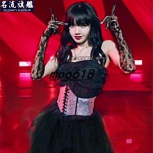 blackpink表演服金智秀jisoo科切拉同款打歌服kpop舞蹈表演服裝黑 歷史價格詳細信息