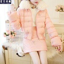 女童棉服冬裝外套2023新款冬季洋氣兒童棉襖女大童羽絨派克服加厚【zero潮流屋】 歷史價格詳細信息