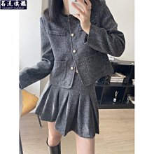 曲奇直了韓系顯瘦修身穿搭 時尚圓領小香西裝套裝春裝新款小個子百褶短裙兩件套 韓國女裝 女生衣著 女裝 衣服 氣質- 價格比較,價格查詢,歷史價格詳細信息