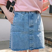 實拍高腰牛仔半身裙女春2024新款設計感百褶氣質短裙子 歷史價格詳細信息