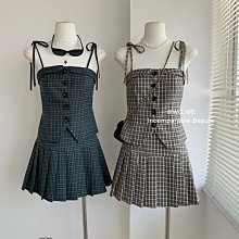 WGWE顯瘦開叉長款牛仔裙+紅色針織開衫兩件套女2023早春韓版新款-羊城故事 歷史價格詳細信息