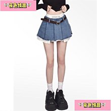 牛仔半身裙女夏薄款高腰顯瘦中長裙開叉包臀半裙子女夏 歷史價格詳細信息