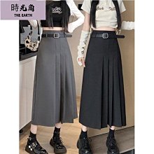 【時光角】高腰辣妹牛仔半身裙女夏季年新款復古百褶裙子超短裙ins 歷史價格詳細信息