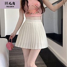 【時光角】高腰辣妹牛仔半身裙女夏季年新款復古百褶裙子超短裙ins 歷史價格詳細信息