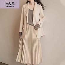 【時光角】高腰辣妹牛仔半身裙女夏季年新款復古百褶裙子超短裙ins 歷史價格詳細信息