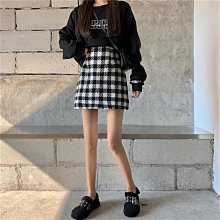 女生褲子裙子格子毛呢半身裙女秋冬高腰a字包臀裙2023新款小個子顯瘦短裙百搭休閒通勤全新款女裝女款服飾下裝 歷史價格詳細信息
