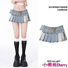 百摺裙 迷你裙 深藍色學生裙子 緞帶滾邊 學生制服裙子- 愛衣朵拉D022 歷史價格詳細信息