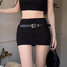 黑色顯瘦高腰半身裙女2020夏新款開叉a字短裙西裝包臀bm裙子學生超夯 正品 活動 優惠 歷史價格詳細信息