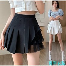 ????設計感小眾百褶裙女夏季款韓版新款顯瘦a字短裙百搭高腰半身裙子  熱銷  熱銷~微微服飾 歷史價格詳細信息