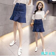S-5XL 大尺碼牛仔裙 半身裙 A字裙 復古高腰牛仔短裙女 夏季顯瘦a字裙 胖mm半身裙包臀裙子潮 歷史價格詳細信息