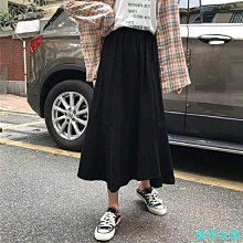 半身裙 韓版鬆緊腰開叉半身長裙 半身裙 裙子 黑色 紫色 粉紅色 彩色 綠色 金色 歷史價格詳細信息