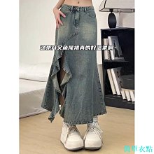 高腰復古不規則及膝裙a字裙新款中長版包臀裙A字傘裙西裝裙 歷史價格詳細信息