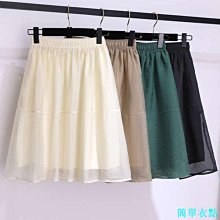 新款網紗半身裙女夏季高腰a字裙中長款單排扣顯瘦百褶傘裙子 歷史價格詳細信息