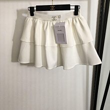 CHANEL 經典CHANEL不規則字體圓形仿珠造型穿式耳環 (金色) 歷史價格詳細信息