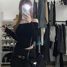 美式復古工裝裙女裝高腰顯瘦開叉半身裙A字裙春季工裝裙灰色裙子 歷史價格詳細信息