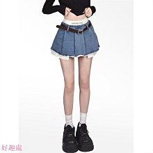牛仔半身裙女夏薄款高腰顯瘦中長裙開叉包臀半裙子女夏 歷史價格詳細信息
