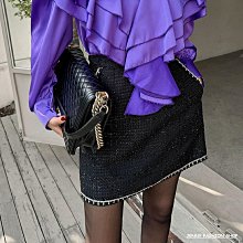 正韓   後腰鬆緊側釦環設計素色優雅氣質長裙   Mo8666015 歷史價格詳細信息