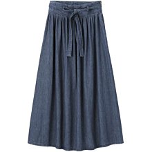 丹寧綁帶牛仔洋裝 翻領牛仔連身裙 牛仔連衣裙 牛仔裙 長裙 排釦牛仔裙 牛仔洋裝 GRASS 現貨 [C6053] 歷史價格詳細信息