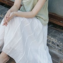 燕燕~棉麻商品~ 春秋款 亞麻材質  復古大擺裙 長裙 歷史價格詳細信息