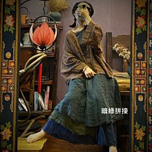 【子芸芳】23夏季純苧麻黑色A擺雙層半身長裙清涼飄逸繫帶半身長裙A字裙 歷史價格詳細信息