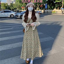 下殺-泡泡袖連衣裙女夏季法式小眾甜美初戀粉色蓬蓬裙高腰氣質A字短裙 歷史價格詳細信息
