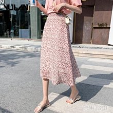 現貨熱銷-半身裙系帶高腰雪紡一片式半身裙女夏中長款超火的a字沙灘裹裙子FYD 歷史價格詳細信息