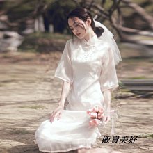 仙法式白色吊帶連衣裙女公主森系海邊度假風蛋糕裙沙灘長裙 歷史價格詳細信息
