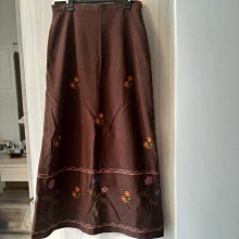【二手服飾】NATURAL BEAUTY_灰色 格子及膝裙 歷史價格詳細信息