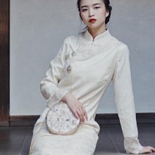 旗袍中長款旗袍金魚盤扣蕾絲氣質連身裙大碼入手渠道旗 歷史價格詳細信息