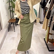 zezes 雙層紅橫格紋中長裙 24070608 歷史價格詳細信息