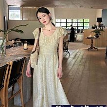 法式小飛袖白色碎花吊帶連衣裙子女夏季小個子初戀少女感小眾長裙 歷史價格詳細信息