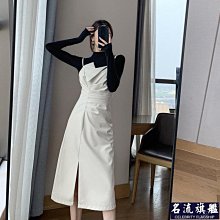 MAJE KARA 秋季長袖連衣裙2021新款韓版時尚氣質收腰女神范中長裙超夯 精品 歷史價格詳細信息