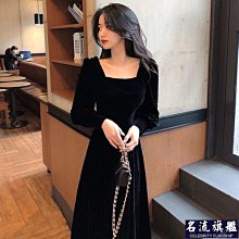 名媛氣質連衣裙春秋季顯胸收腰顯瘦高開衩包臀裙中長緊身裙女 歷史價格詳細信息