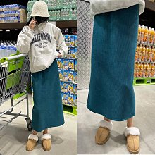 Forever Kids 正韓 推薦!斜邊不規則下擺 抽繩有口袋窄裙 長裙棉【S34201】韓國代購 歷史價格詳細信息