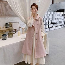 正韓洋裝 洋裝 長袖洋裝 秋冬V領過膝長洋裝 休閒洋裝 開叉收腰抽繩顯瘦針織子~CoCo服飾 歷史價格詳細信息