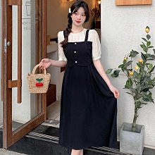 BE新款V領拼接花朵刺繡復古長袖連衣裙秋冬季大碼胖MM收腰氣質長裙流行女裝連身裙子衣服休閒服 歷史價格詳細信息