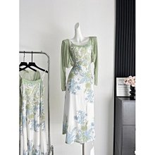 H X miu系套裝女新款高街印花吊帶上衣兩件套 2024夏季新款 歷史價格詳細信息